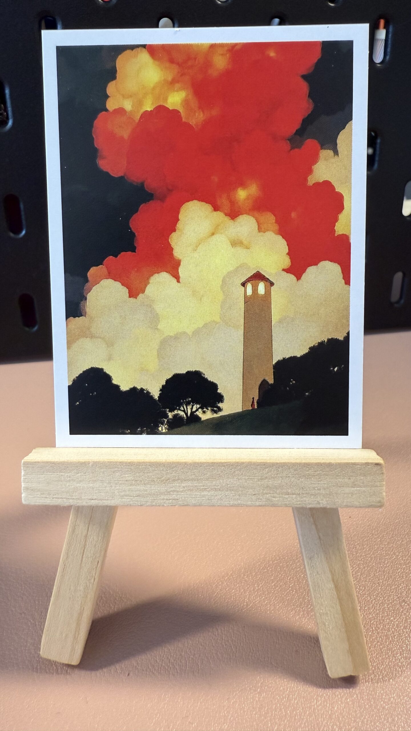 Beacon of Hope Original ACEO Artist Card