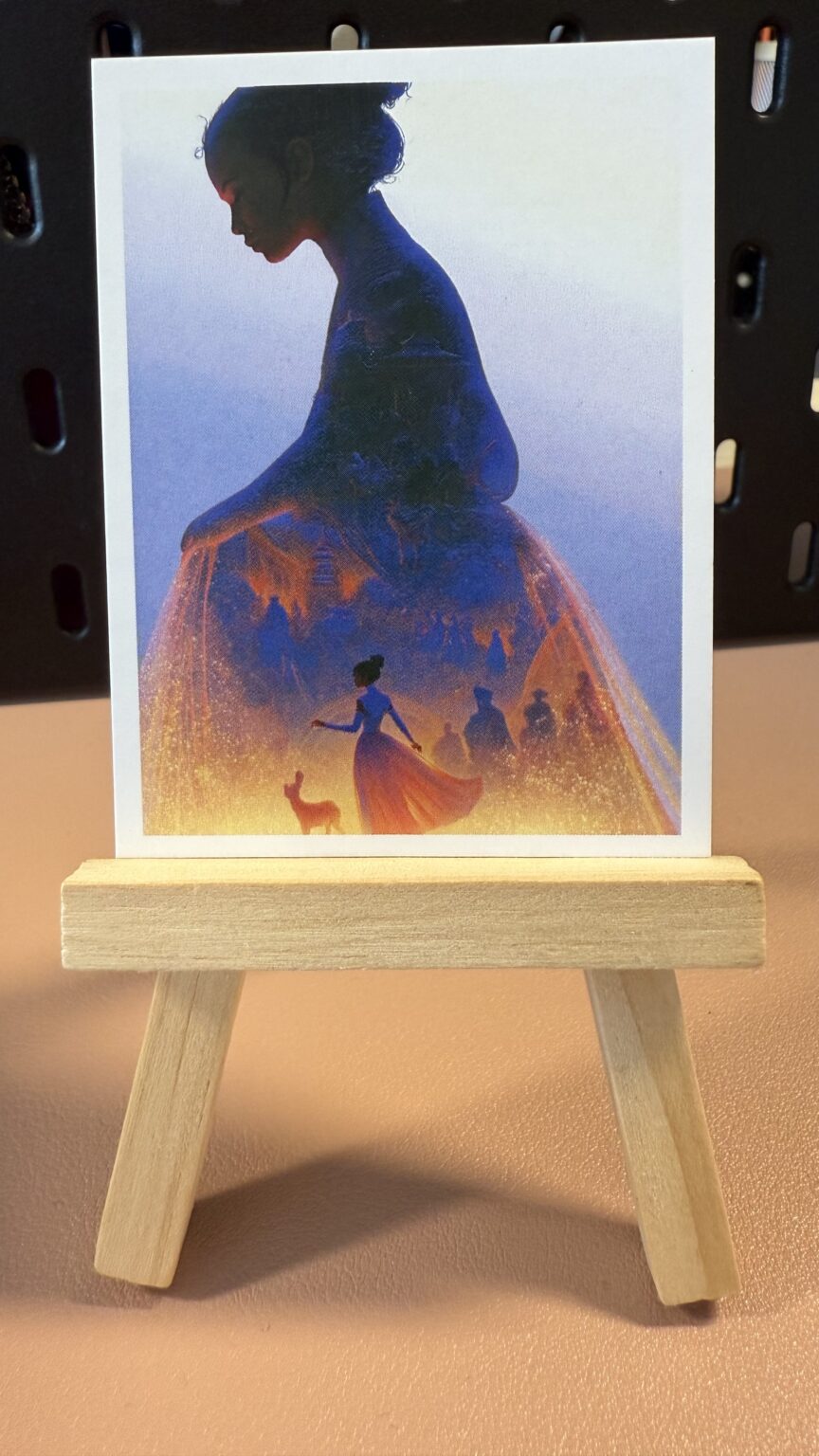 A World Within Original ACEO Artist Card