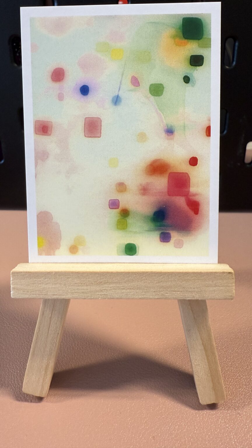 Dream in Colour Original ACEO Artist Card