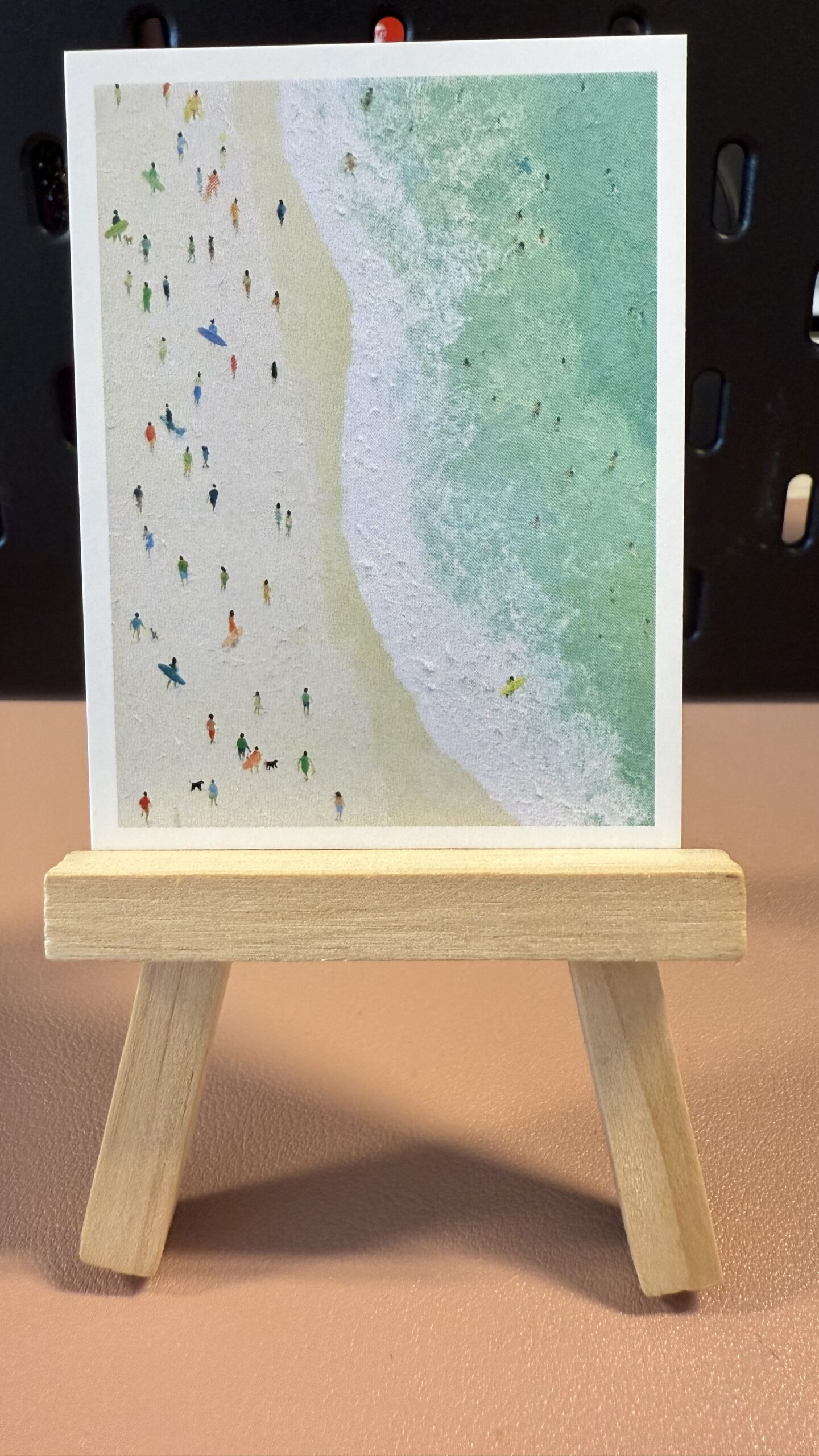 Beach Day Original ACEO Artist Card