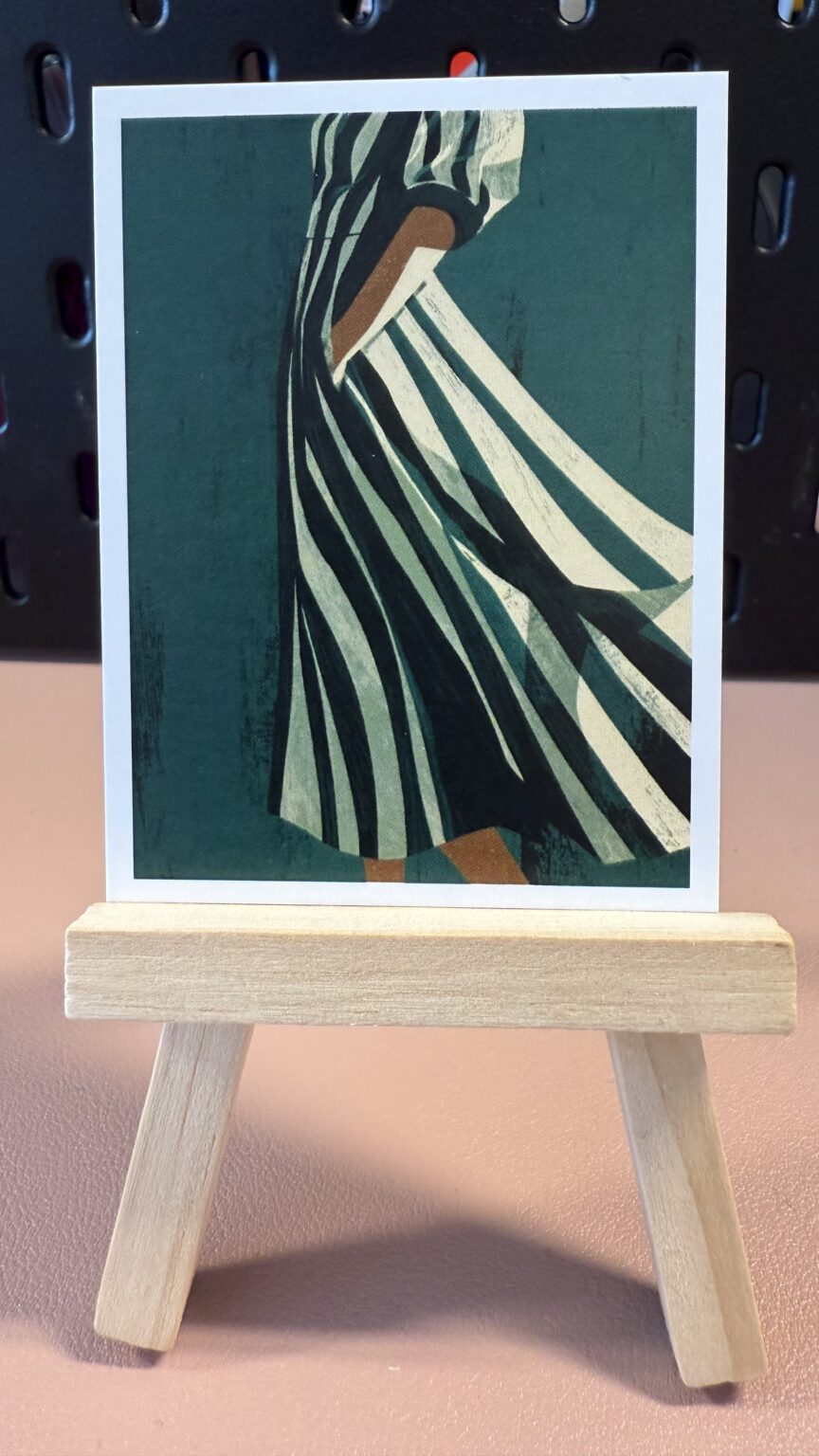 Summer Breeze Original ACEO Artist Card