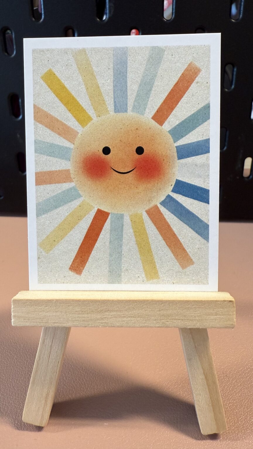You Are My Sunshine Original ACEO Artist Card