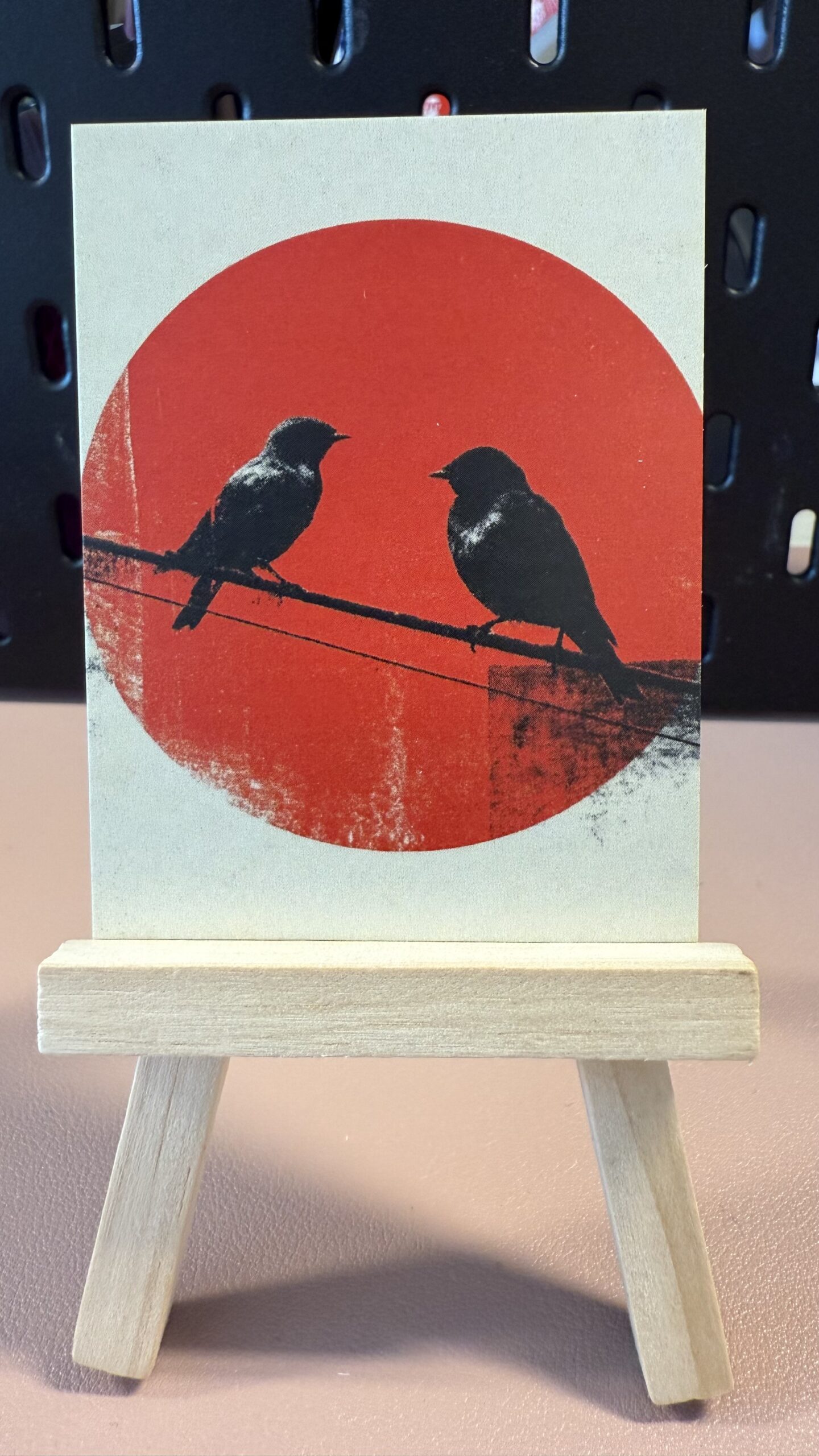 Evening Conversation Original ACEO Artist Card