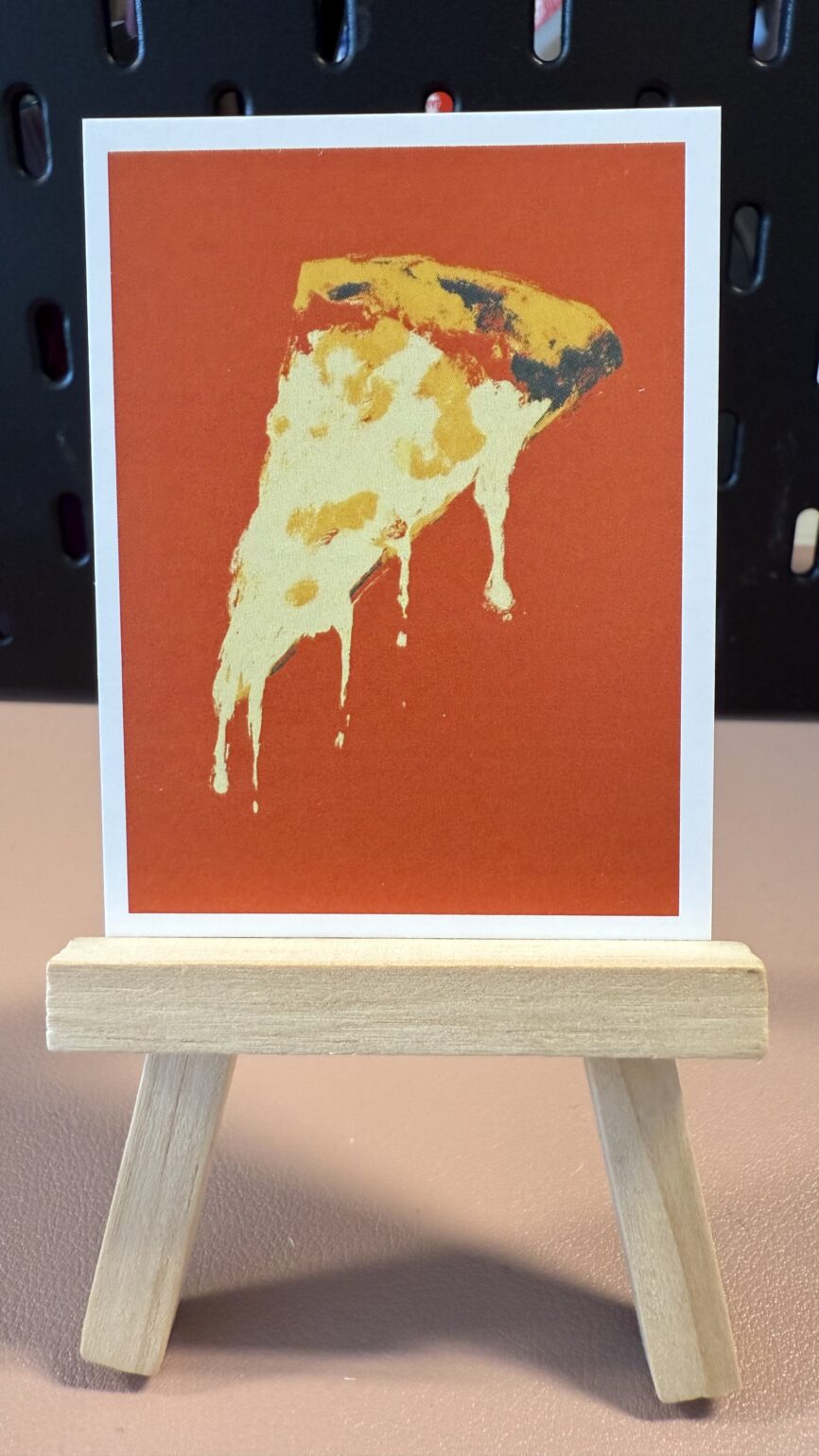 The Last Slice Original ACEO Artist Card