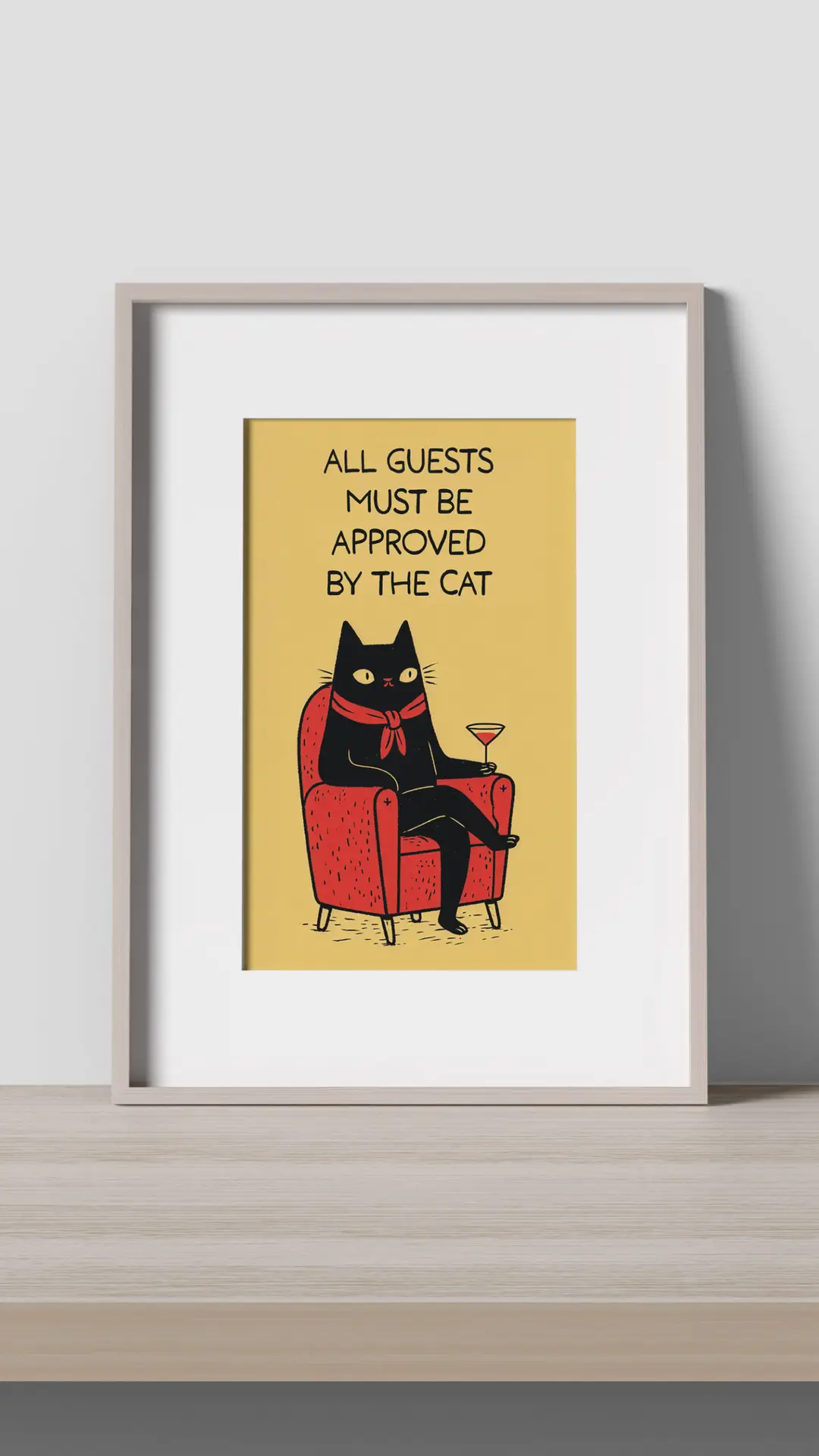 All Guests Must Be Approved by the Cat - Image 2
