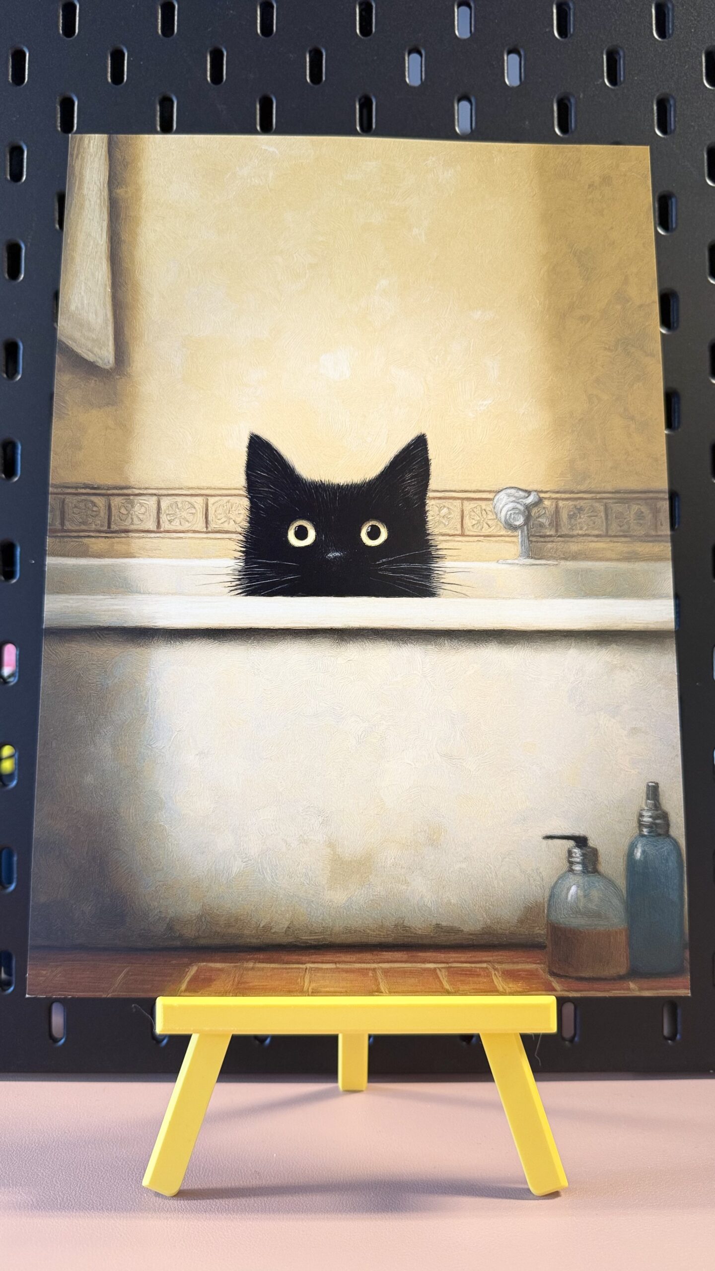 The Cat in the bath