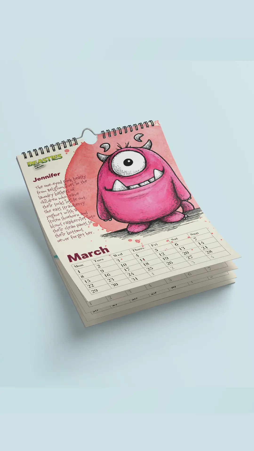 Beasties 2027 Calendar - Image 2