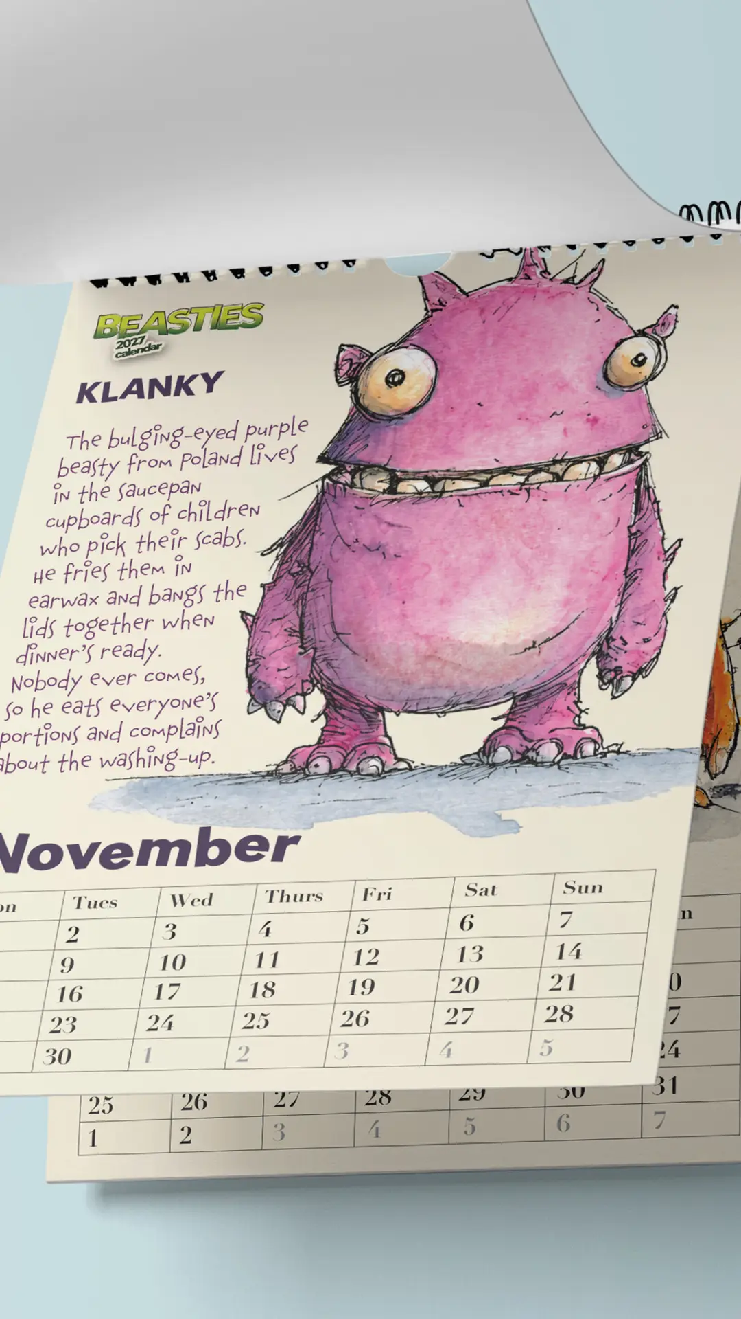 Beasties 2027 Calendar - Image 3